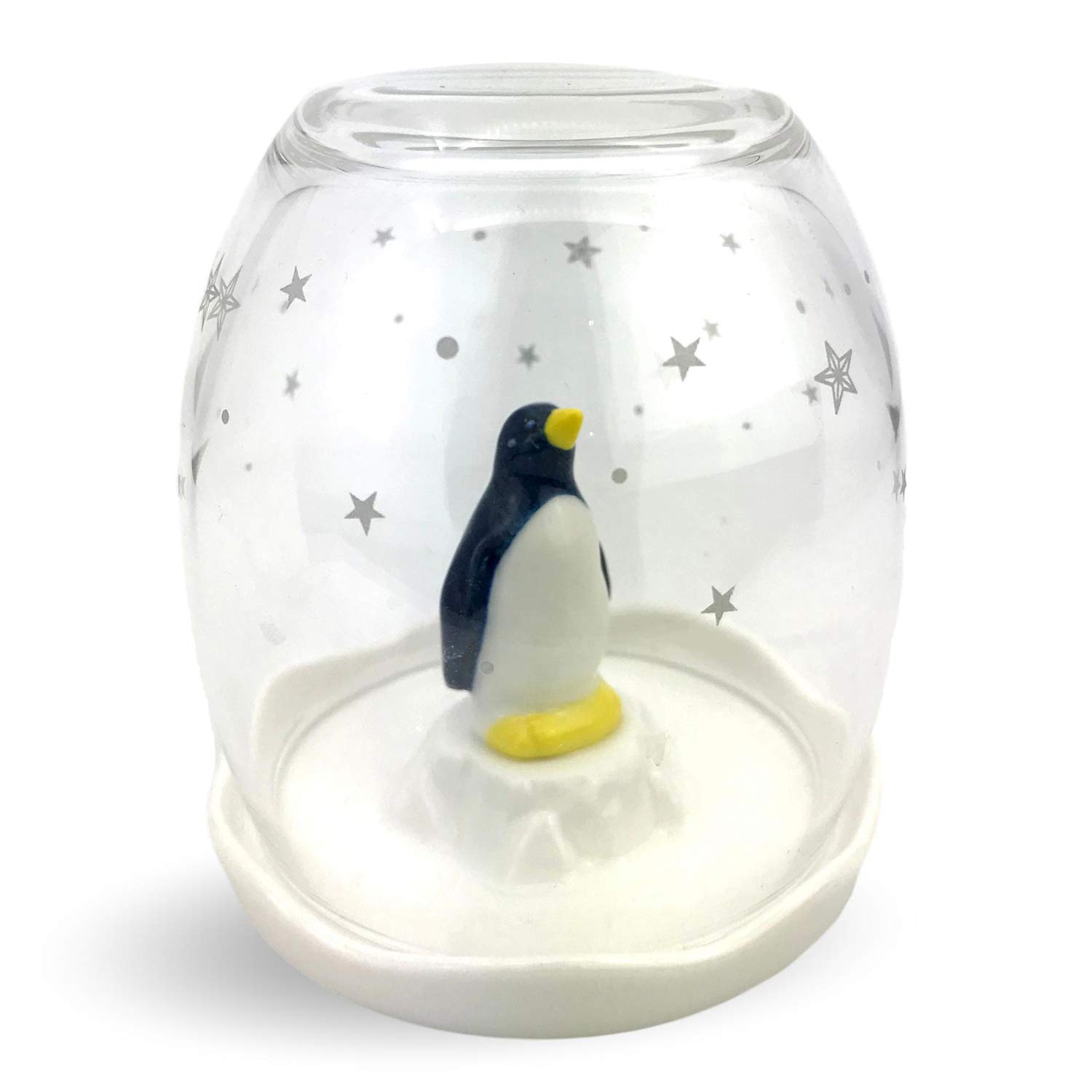 Sunart Cute Tableware Penguin Somen Cup Condiment Dish 290ml Antarctica & SAN3396-2
