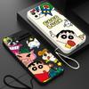 Cartoon Mode Shin-chan Hülle für Xiaomi Redmi 13C 10 14C K40 9 8 K60 A2 A3x 12C A1 Handyhülle