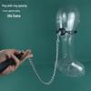 Lockable Anti-Vomiting Dog Muzzle Gag - Large Size with One-Word Strap for Kinky Outdoor Use