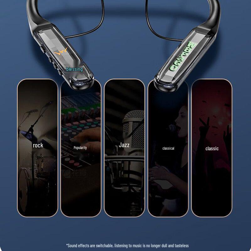 2025 Bluetooth In-Ear Earphones, Long Standby, Noise Cancelling, Sports & Running, Heavy Bass