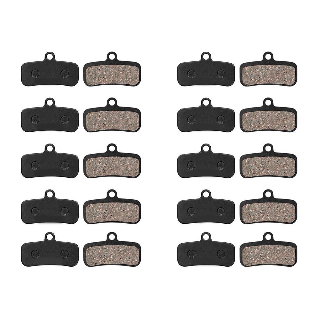 10Pair SemiMetallic Bicycles Bikes Disc Brake Pad Low Noise Mountain Bikes Brake Pad Quiet Cyclings Brake Pad