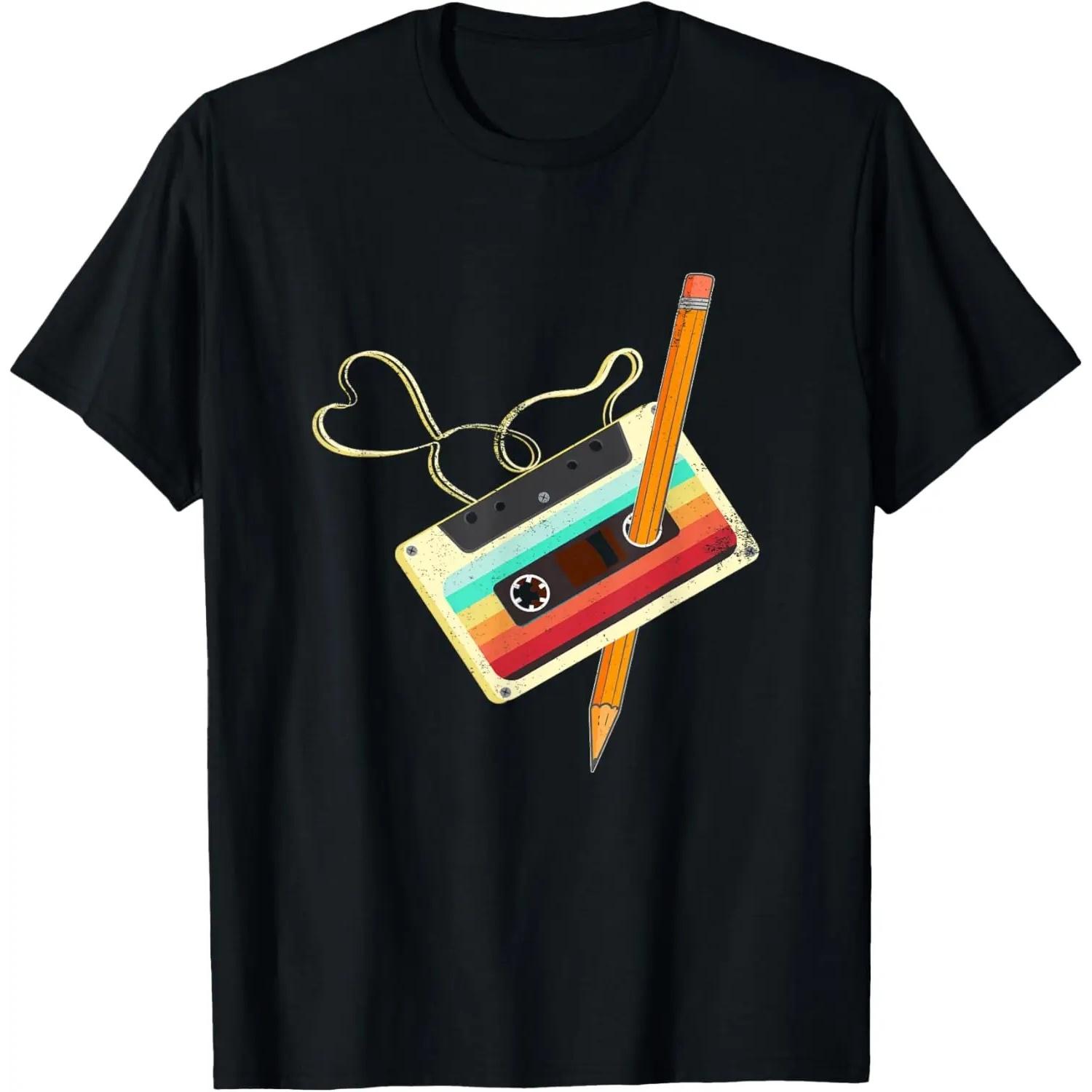 80s Nostalgia 80s 90s Retro Party Costume Nostalgia Cassette T-Shirt S