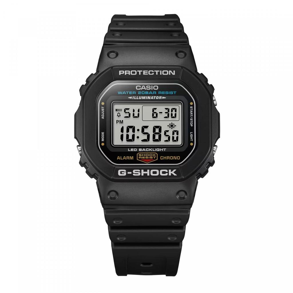Schwarze Uhr [Casio] G-Shock DW-5600UE-1 Herren