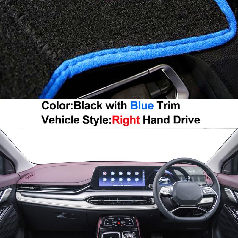 Car Dashboard Cover For JAC JS6 /JAC Sehol QX 2026-2026 Center Console Protector Carpet Dashmat Sun-shade Accessories