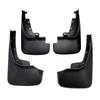 Ford Edge 2015-2018 Mud Flaps Without Side Steps - Soft Rubber Modification