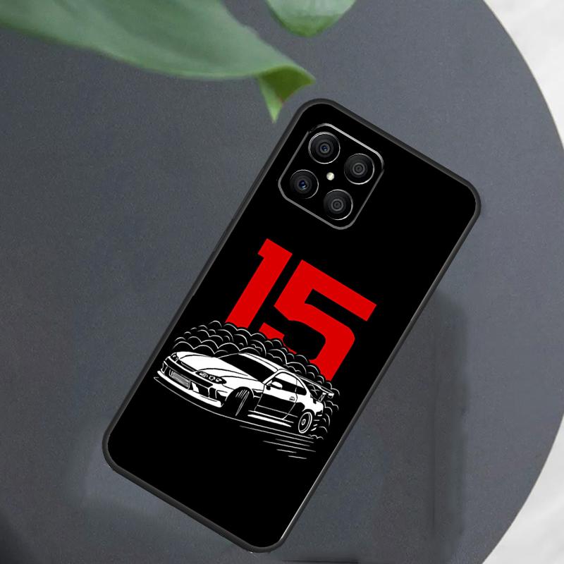 Japan JDM Sports Cars Male Men Case For Honor Magic 5 6 7 Pro Lite Cover For Honor 400 200 50 70 90 X9 X8a X8b X9a X9b X9c