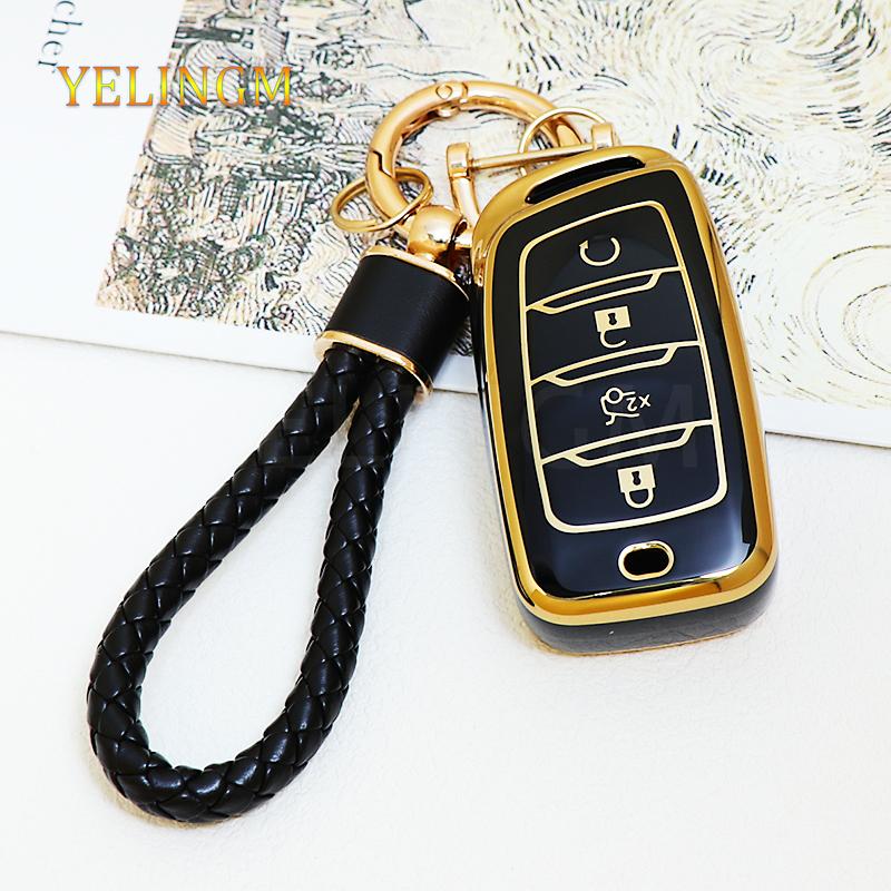 Key Cover Case Auto Shell For Changan Cs35 Cs85 Coupe Cs95 Cs75 Plus 4 Buttons Remote Accessories Protective New Tpu