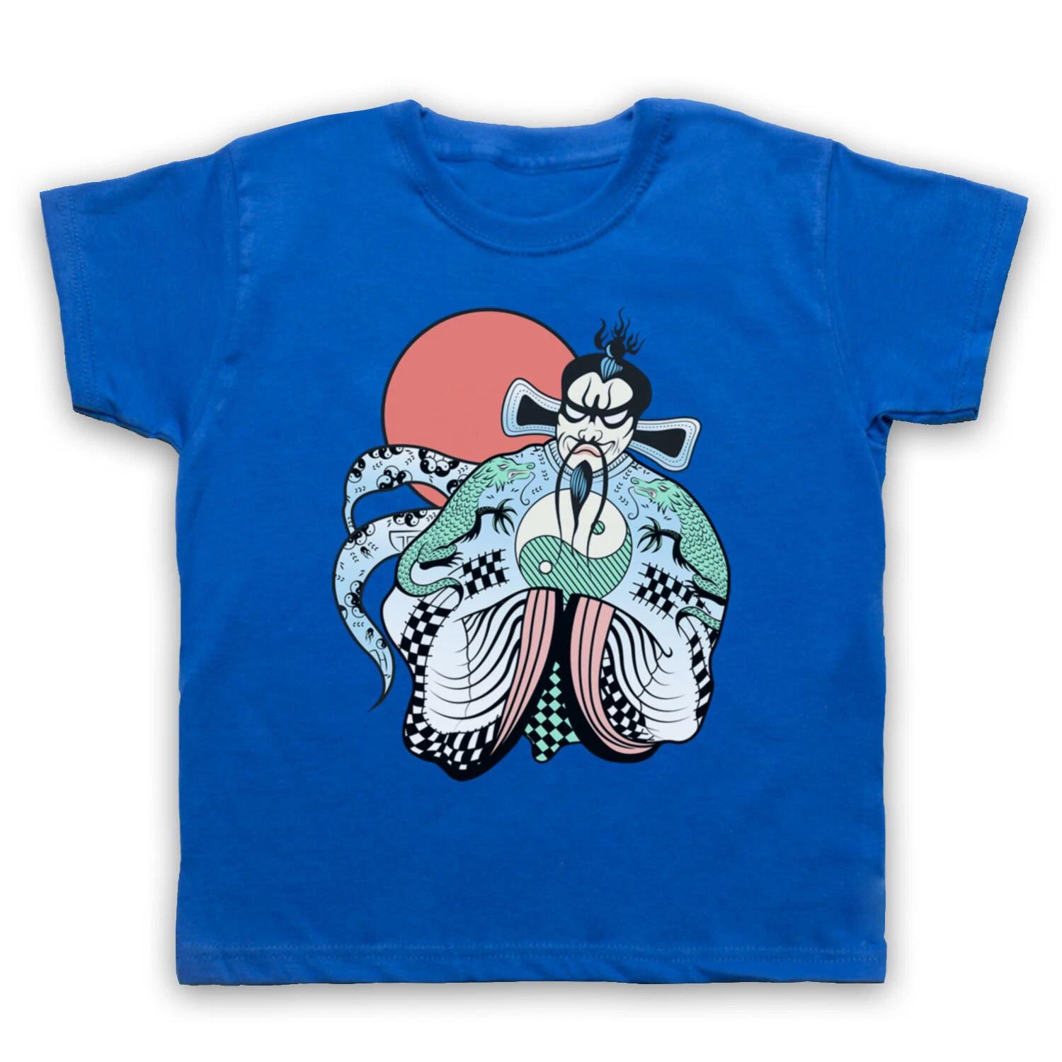 BIG TROUBLE LITTLE CHINA FU MANCHU AS WORN JACK BURTON KIDS CHILDS T-shirt 130