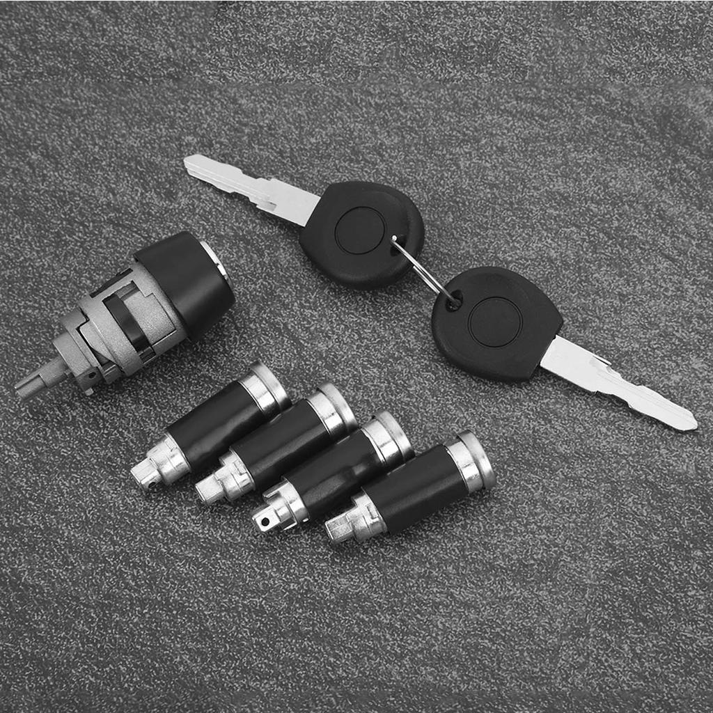 Ignition Lock Cylinder & Key Fit for Transporter T4 Caravelle 1990 2003 357905855A