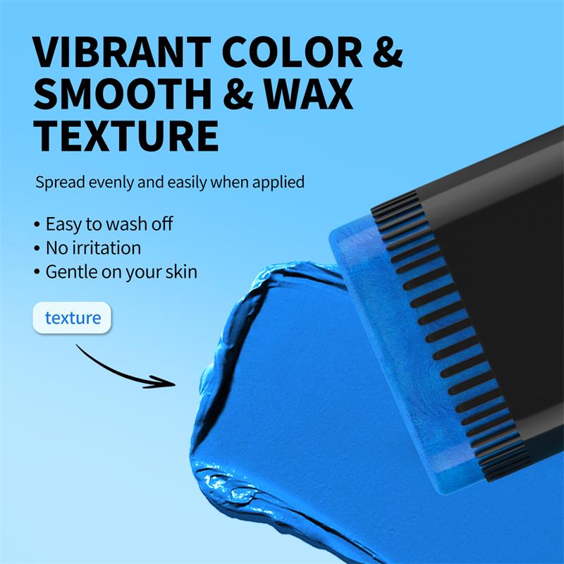 Bâton de coloration temporaire pour cheveux SEVICH Fashion DIY Crayon de coloration capillaire à usage unique et longue durée Craie de couleur pour cheveux Cire colorante pour cheveux Cire coiffante 20G