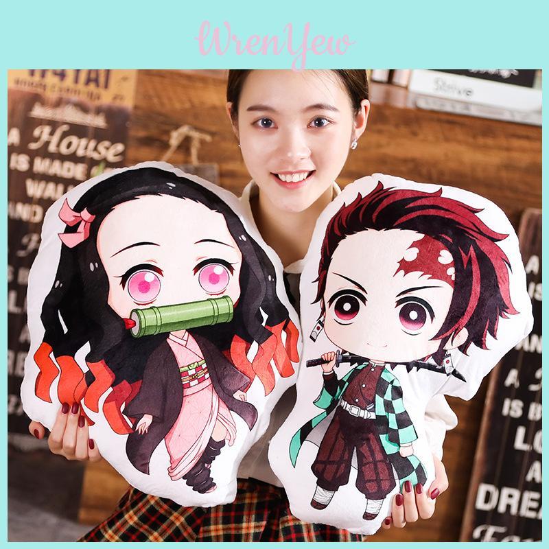 Comfortable And Soft Kamado Nezuko Plush Doll From Demon Slayer Kimetsu No Yaiba Series