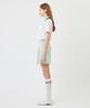 AVEN Zip-Up Polo Shirt White