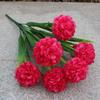 1 Branch Faux Flower No-watering Fresh-keeping 7 Heads Indoor Outdoor Elegant Fake Hydrangea Flower Party Decor