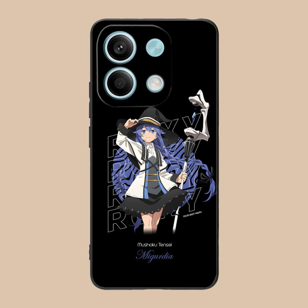 Mushoku Tensei Roxy Mobile Phone Case for Xiaomi 15 14 13 12 Mi 11 T Ultra Lite Pro S X 5G Colorful Printing Cover Cover Luxury