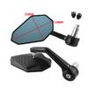 2pcs Motorcycle Handlebar End Side Mirrors Aluminum Alloy 7/8inch Universal Rearview Mirrors For DUKE250 DUKE390 MT03 CB650R