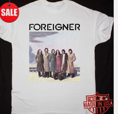 Nieuw FOREIGNER 1977 band Cadeau Voor Fans Unisex S-5XL Shirt Unisex T-shirt
