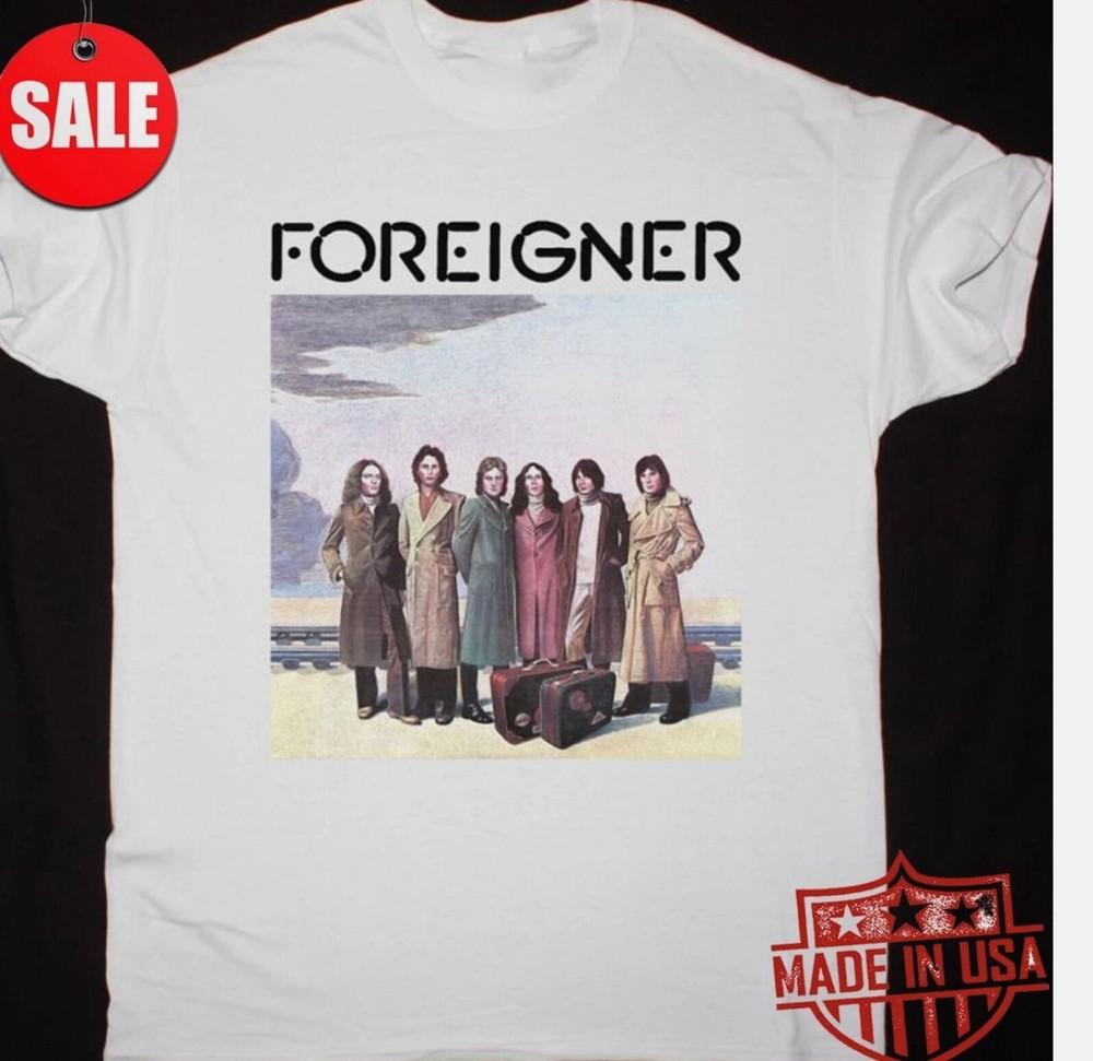 New FOREIGNER 1977 Band Gift For Fans Unisex   Shirt