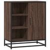 VidaXL Buffet chêne marron 62x35x76 cm bois d'ingénierie, armoire de rangement, meuble d'entrée, meuble d'appoint, meuble de 848998