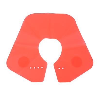 Silicone Hair Cutting Collar Weighted Front Magnetic Closure Barber Hair Cutting Pad Neck Wrap for