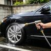 Tuinslangmondstuk, Lange Spuitlans met Hoge Druk en Antislip Handvat, Heavy Duty Booster Mondstuk voor Auto Wassen Tuin Water Geven