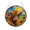 Suncatcher Puzzle in Acrilico Ornamento da Appendere alla Finestra 83 Pezzi Puzzle Sun Catcher Decorazione da Giardino Regali per Donne Uomini Mamma