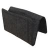 Large Capacity Felt Storage Bag Anti-slip with Pocket Bedside Hanging Bag Remote Holder