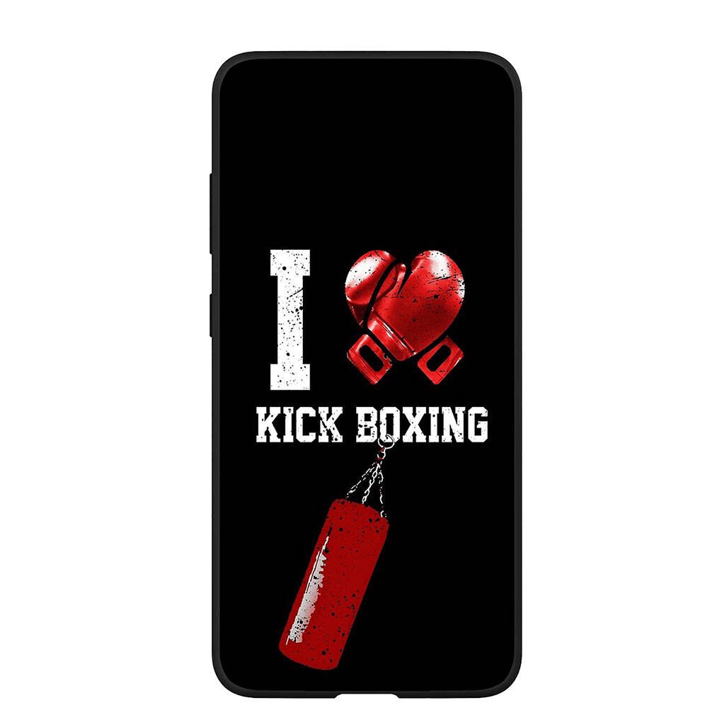 Phone Case for Samsung Galaxy S25 S23 S22 S24 Ultra FE A05 A06 A15 A16 A36 A37 A35 A54 A55 A56 A57 A25 A26 A53 Strong Boxing Gloves Kickboxing Cover