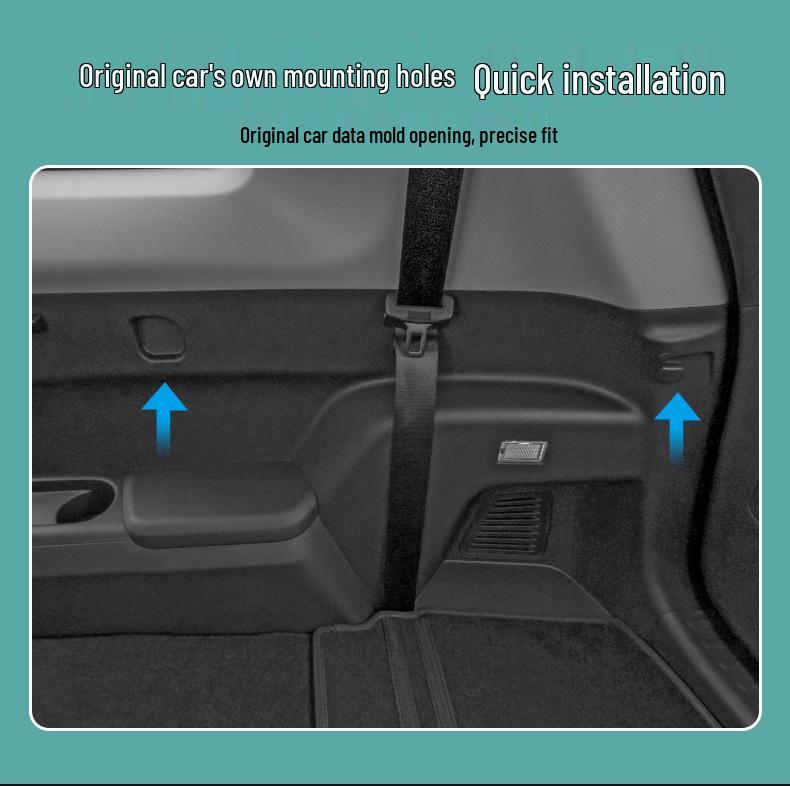 Para DFSK Blue Electric E5 Trunk Sunshade & Evolute i-Space Cargo Cover Partition