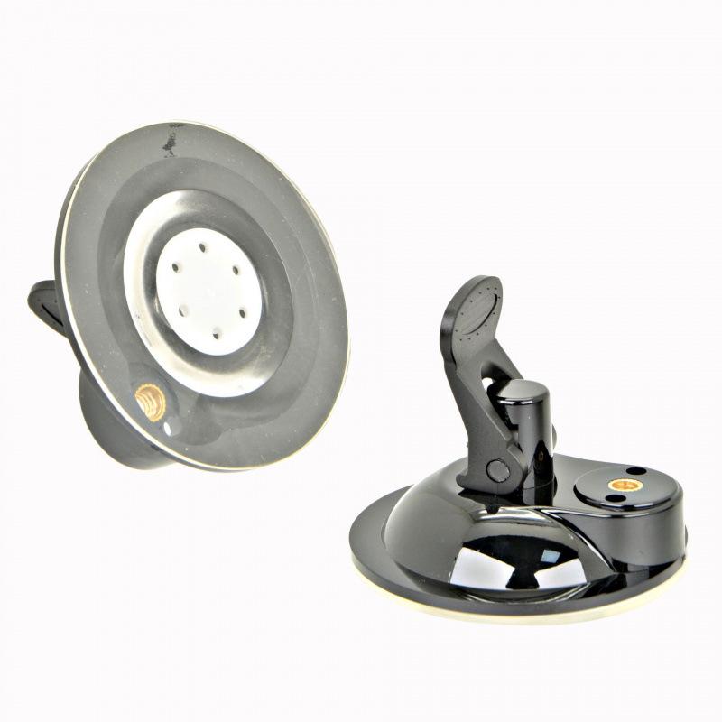 GoPro Snake Arm Suction Cup Mount: Universal 4-Section Action Camera Holder for Car.