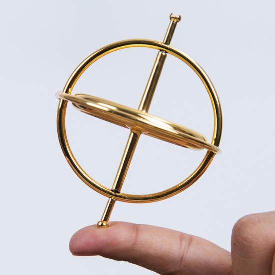 Dynamical Gyroscope Educational Classic Rust-proof Rotating Gyro Stress Reliever for School
