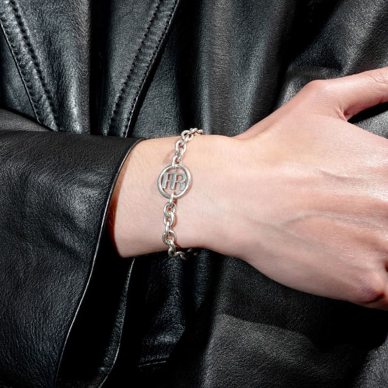 FurFur LOGO MEDIUM TOGGLE BAR SILVER 925 BRACELET