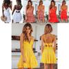 Stylish Women Summer Boho Short Mini Dress For Evening Cocktail And Beach Parties