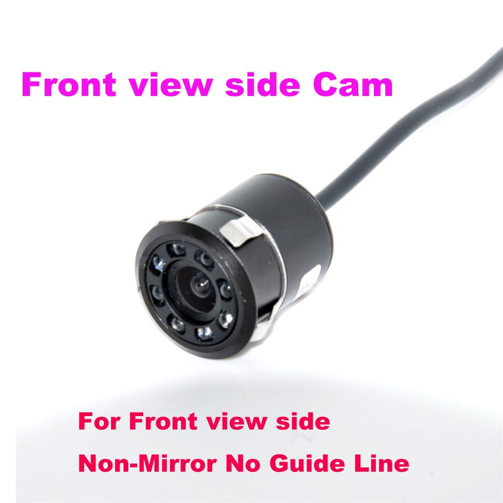 

18,5 мм камера заднего вида для парковки автомобиля, 8 светодиодов, ночная мини-водостойкая цветная камера CCD белый