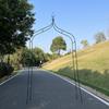 255X140X38cmWedding Garden Plant Climbing Rose Arch Flower Stand Vine Support Grape Trellis Outdoor Courtyard