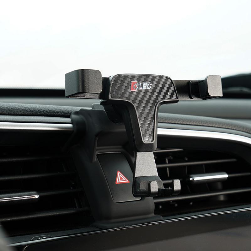 LHD!! For Honda Civic 10th Gen 2016- Car Air Vent Mount Bracket Adjustable Phone Holder Mobile Phone Cradle Smartphone Stand