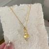 High-end Golden Collarbone Chain Luxury Exquisite Neck Pendant  Neck Accessories