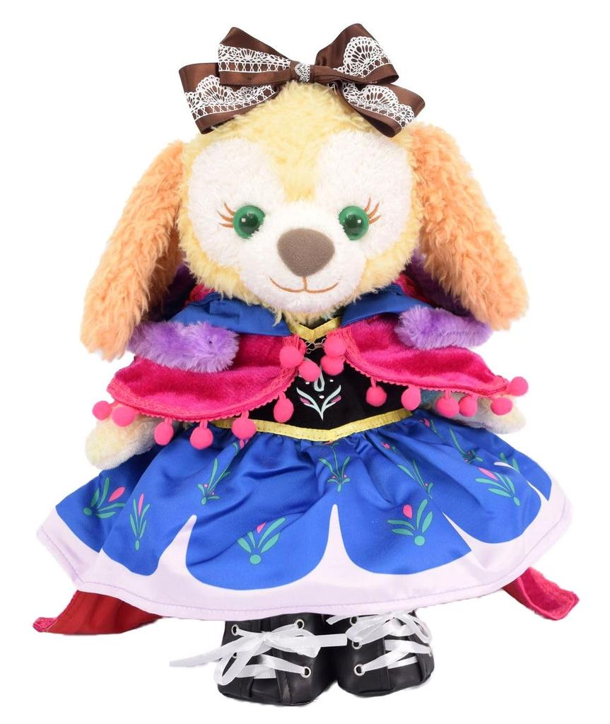 Teddy Bear Online Alice Cookie Ann Costume from Frozen Kingdom for Small Size Cookie Store Dress-Up (No Body) (Anna Ann)
