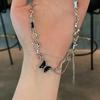Elegante Schmetterlings-Schlüsselbeinkette: Leichter Luxus-Choker mit einzigartigem Design und High-End-Stil für Frauen
