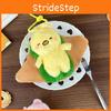 Pancake Animal Plush Toy Capybara Doll Keychain Backpack Pendant Gift Holiday