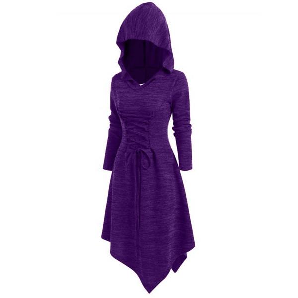 Buy Autumn Warm Cosplay Hooded Dress 