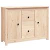 814564 vidaXL Buffet 100x35x74 Cm Solid Pine Wood