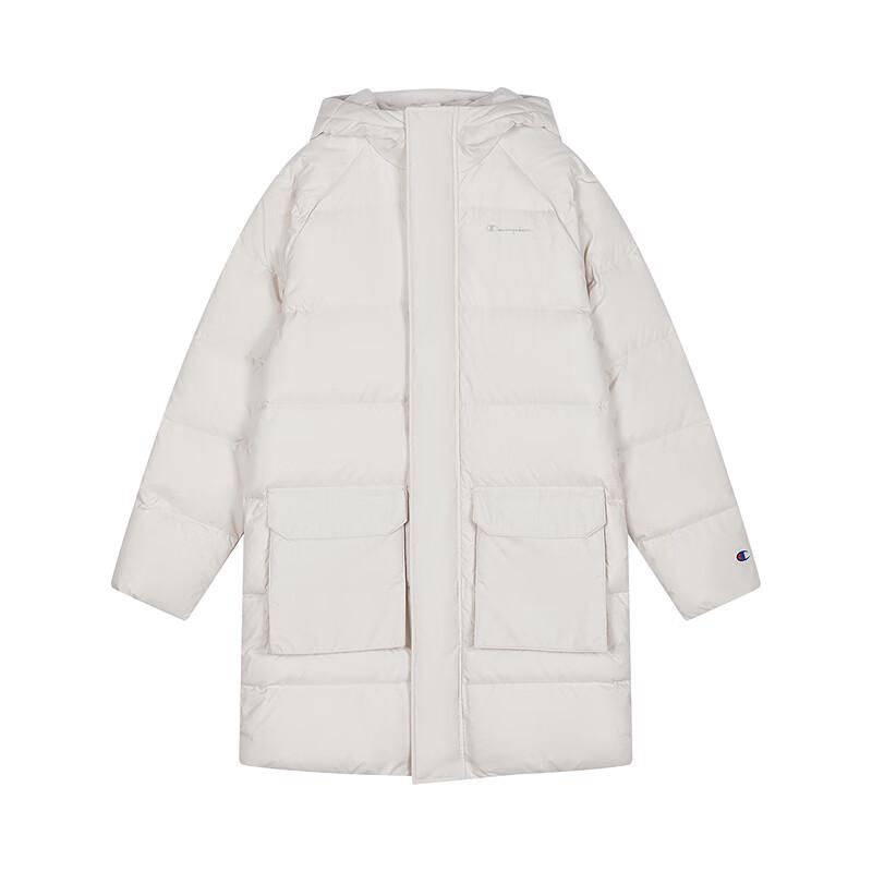 Champion Unisex Long Hooded Down Jacket