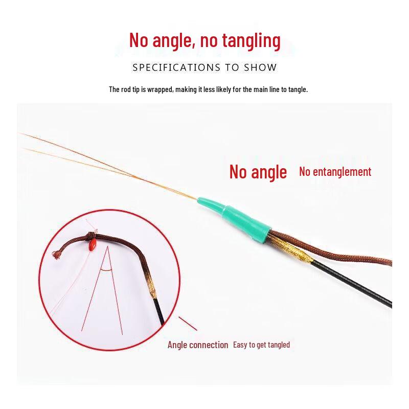 Fishing Line Anti-Tangle Silicone Space Beans