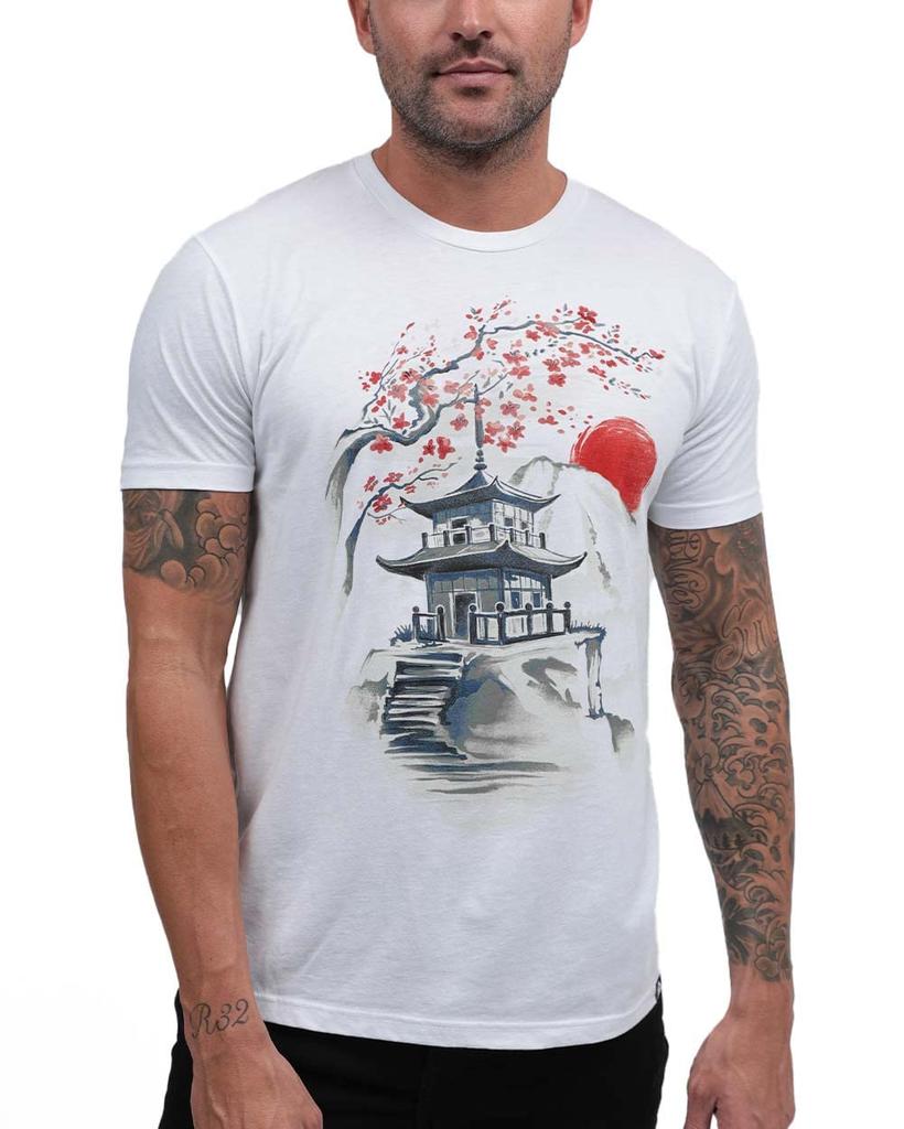 INTO THE AM Men's Graphic Tees S - 4XL Cool Lightweight Fitted Printed Design T-Shirts Nature O-Neck Short Sleeves  50989
