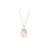 Swarovski Dream Catcher Necklace Women's Pink Gold 5488405