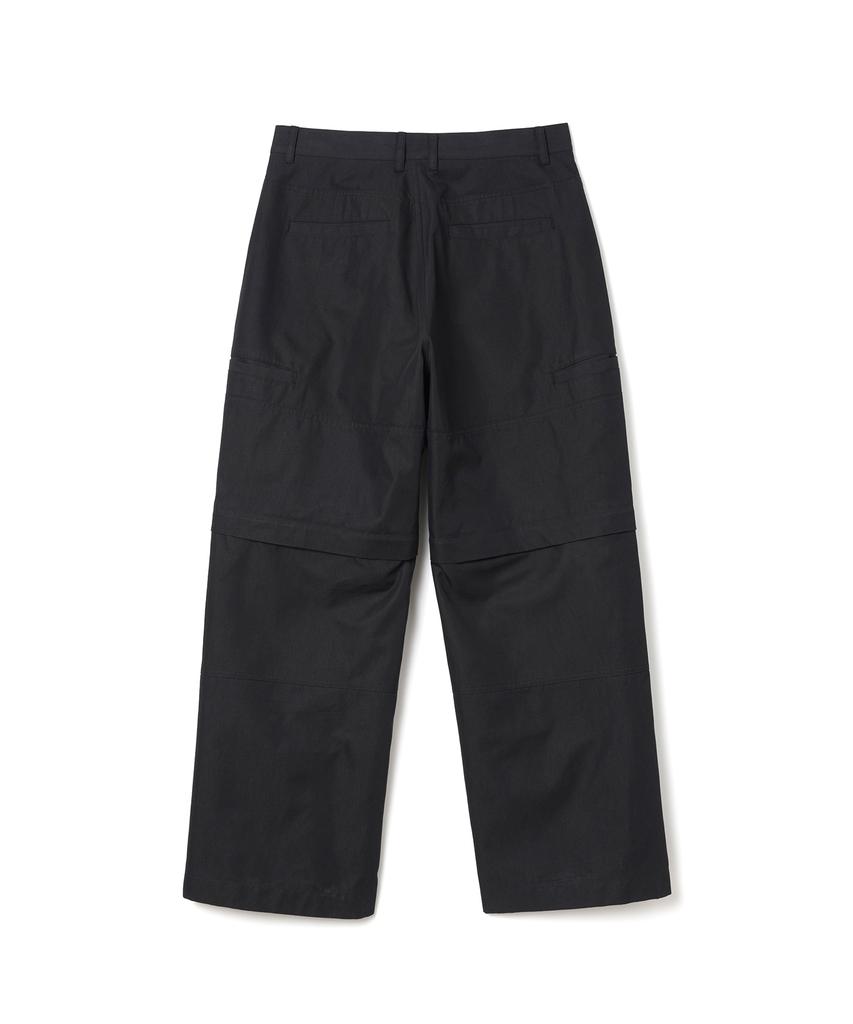 MILLO ARCHIVE Double Layered Detail Pants [Black]