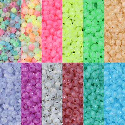 40g/lot 4mm Cat Eye Seed Beads Color Round Glass Rice Beads for DIY Bracelet Necklace Earring Jewelry Handmade Beaded Findings