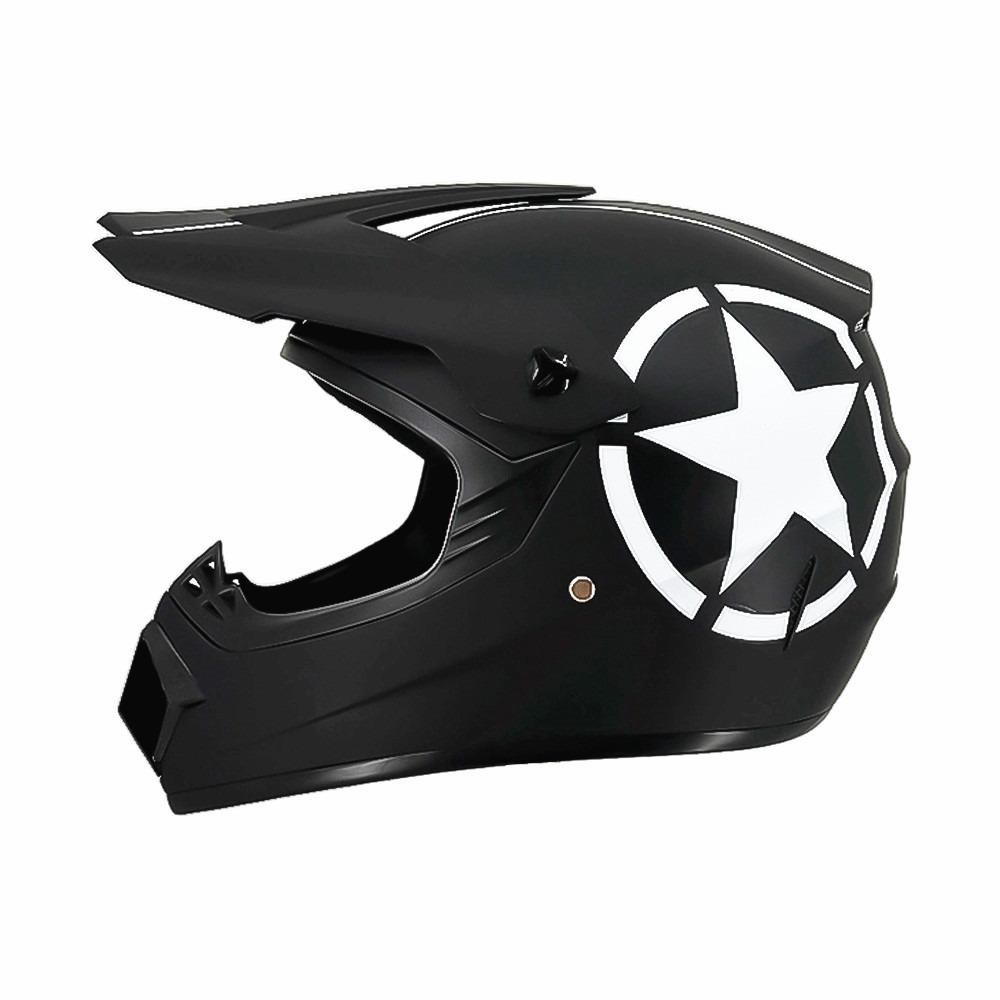 Motorcycle Helmet Off-Road Racing Riding Helmet ABS Breathable Mountain Bike Helmet Color Off-Road Helmet