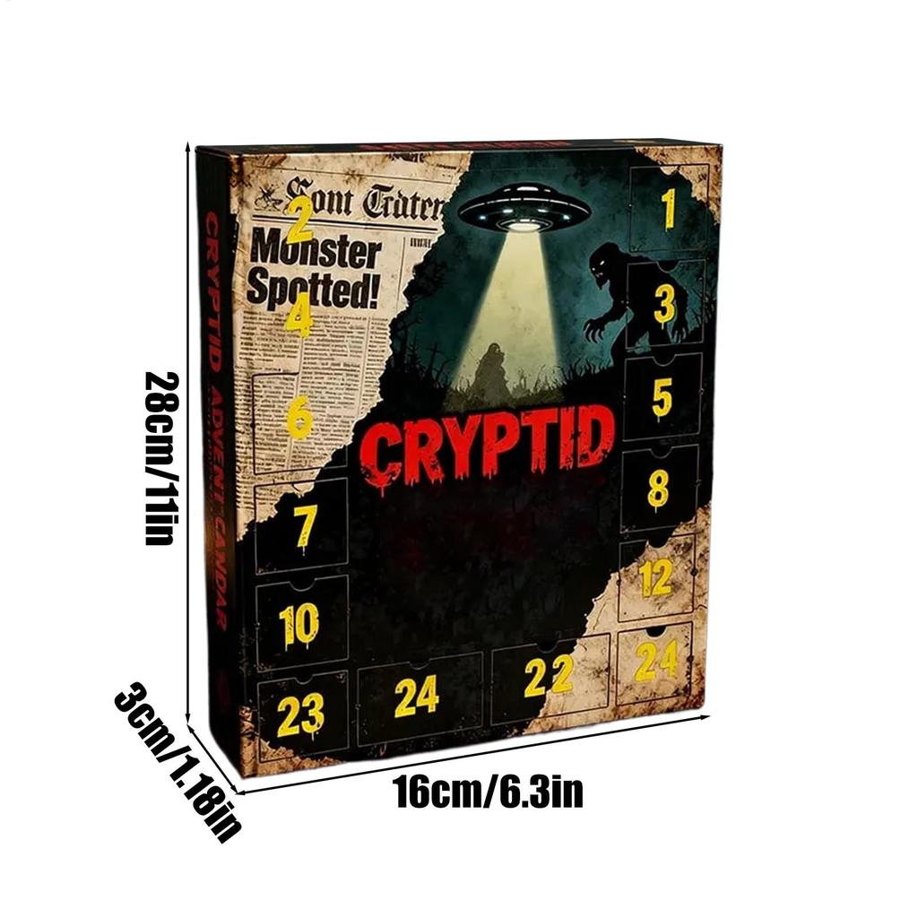 Christmas Countdown Calendar Collectible 2D Acrylic Pendants Christmas Decoration Tree Ornaments For Home School Apartment