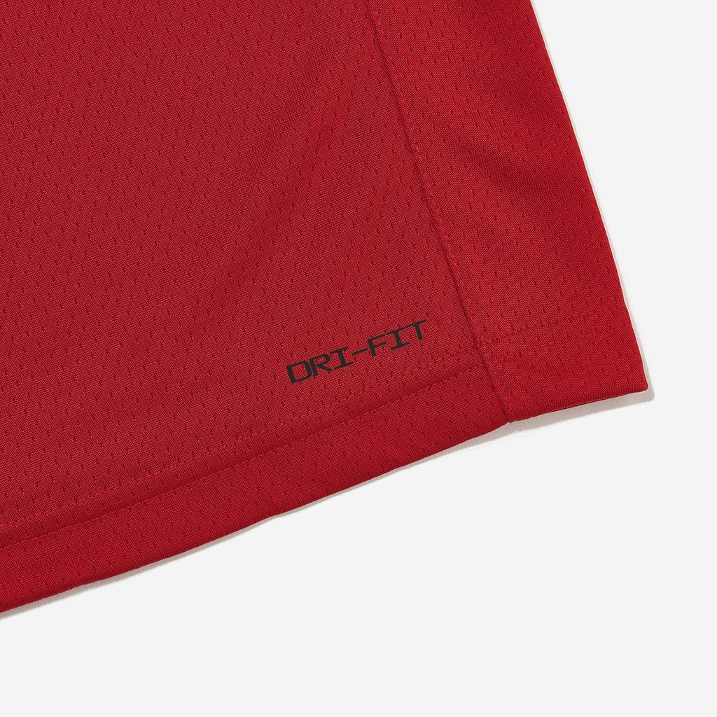 Nike Maillot de Basket à Col Rond avec Numéro Imprimé Édition Fan Sw 22-23 Hauts Homme Rouge DN2000-657